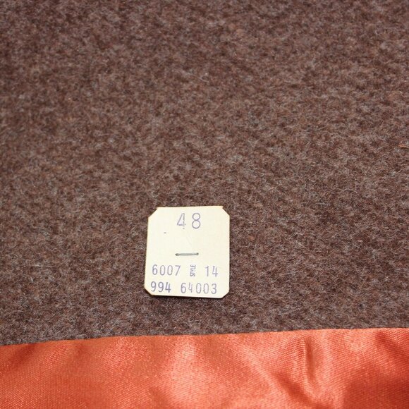 Vintage Garfinkels Womens Wool? Coat Mink Fur Collar Double Breasted NWT Large? - Picture 8 of 16